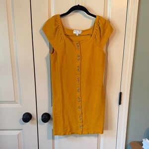 Madewell Texture & Thread Cap Sleeve Dress